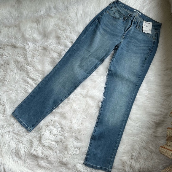 🤍🫧[ Sonoma ] Women’s 6R Curvy Straight High Rise Denim Jeans - Picture 3 of 11